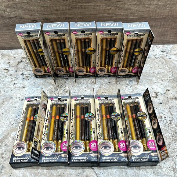 10X Physicians Formula Eyeliner Pencil Shimmer Strips Glam Nude NIB (Resellers) - Picture 2 of 10